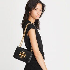 NEW TORY BURCH small Eleanor bag in Black Authentic